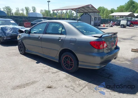 2006 Toyota Corolla S из США, поврежденный, VIN 2T1BR32E06C700043